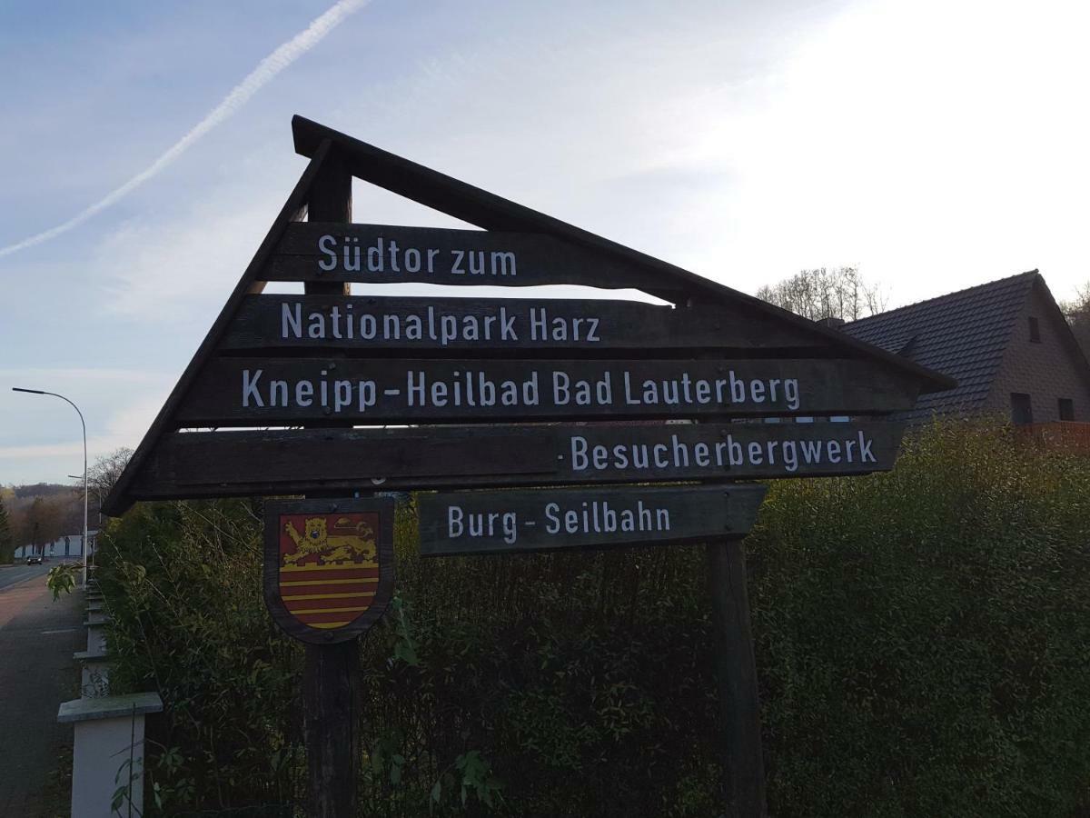 Ferienwohnung "Hagebutze" Mit Sauna Und Schwimmbad Bad Lauterberg Eksteriør billede